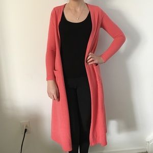 LAST CHANCE LULAROE Coral Sarah Duster Cardigan